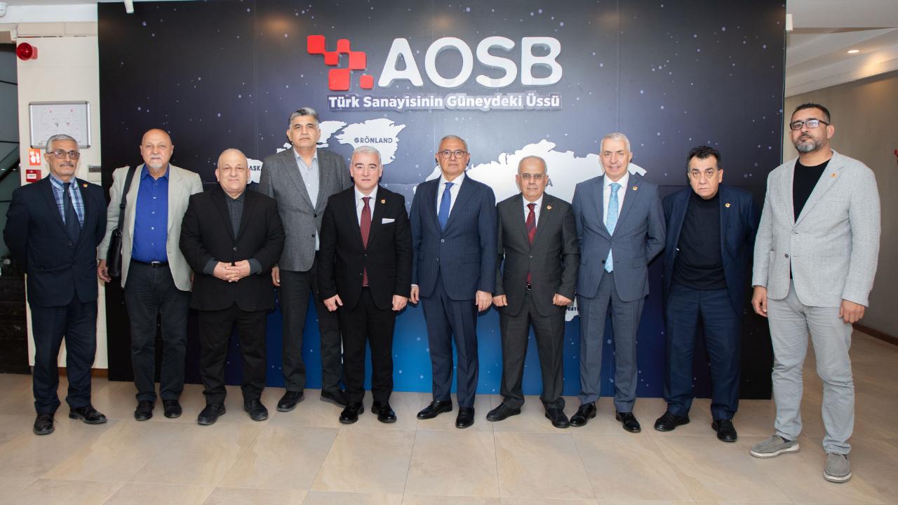 ÇGC Yönetiminden AOSB'ye Ziyaret