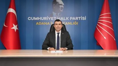 CHP Adana İl Başkanı Tanburoğlu’ndan Ramazan Bayramı Mesajı