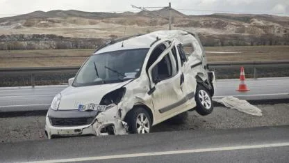 Emniyet Kemerini Takmayan Sürücü Araçtan Fırladı