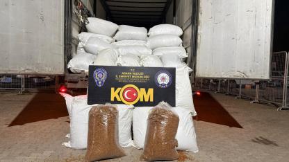 Kaçakçılara Darbe:3 Ton 40 Kilogram Tütün Ele Geçirildi
