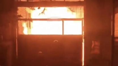 Mobilya Atölyesinde Yangın