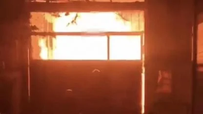 Mobilya Atölyesinde Yangın