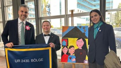 Seyhan Rotary Özel Çocuklar Sergisinde