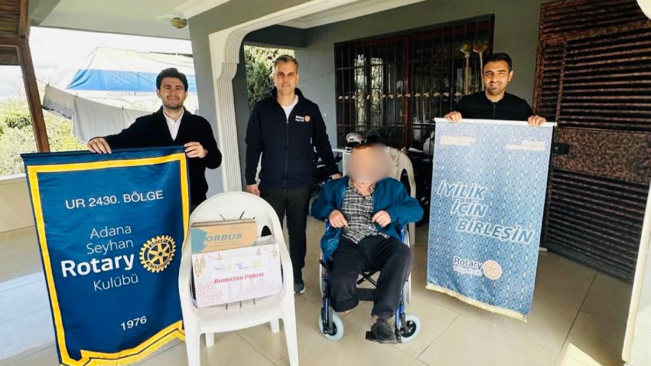 Seyhan Rotary’den Tekerlekli Sandalye