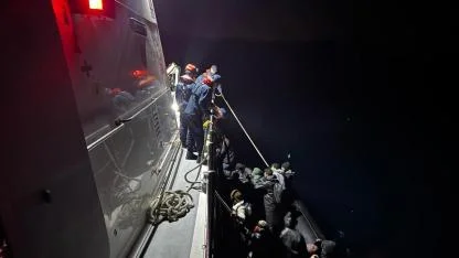 21 Kaçak Göçmen Yakalandı