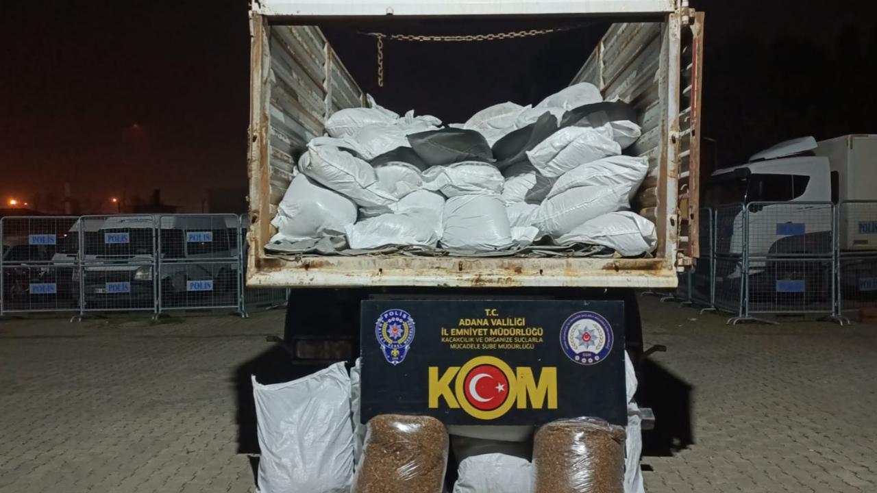 Adana Polisi Kaçakçığa Geçit Vermedi!