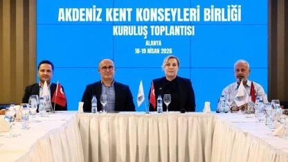 Akdeniz Kent Konseyleri Birliği Kuruldu, Ceyhan Yürütmede Yer Aldı