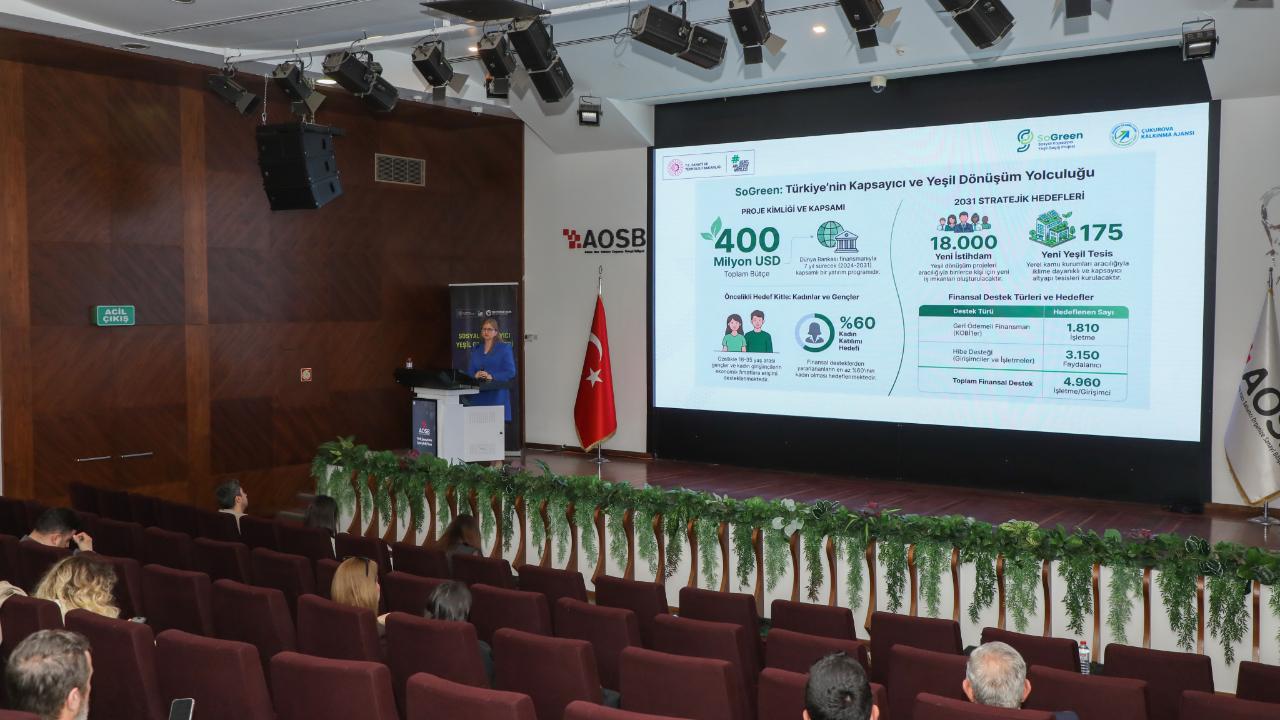 AOSB, Sanayicileri Yeşil Geçiş Finansmanıyla Buluşturdu