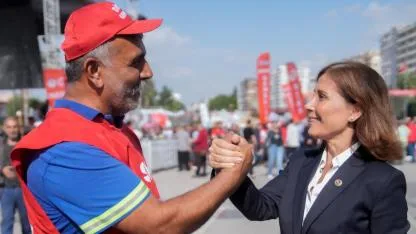 Başkan Tekin’den 1 Mayıs’ta Dayanışma Vurgusu