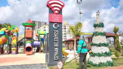 Ceyhan'ın Nefes Alanları Yaza Hazırlanıyor