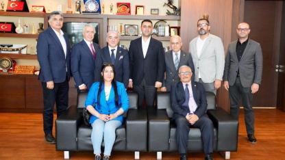 ÇGC Yönetiminden Başkan Kozay'a Ziyaret