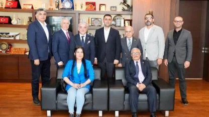 ÇGC Yönetiminden Başkan Kozay'a Ziyaret