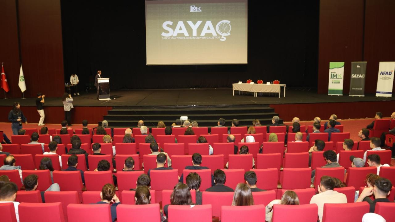 ÇÜ'de “SAYAÇ – Sarsılmaz Yarınlar İçin Deprem Çalıştayı”