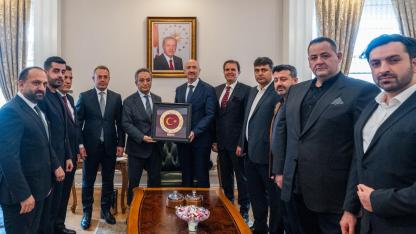 DAİMFED, İçişleri Bakan Yardımcısı Mehmet Cangir’i Ziyaret Etti