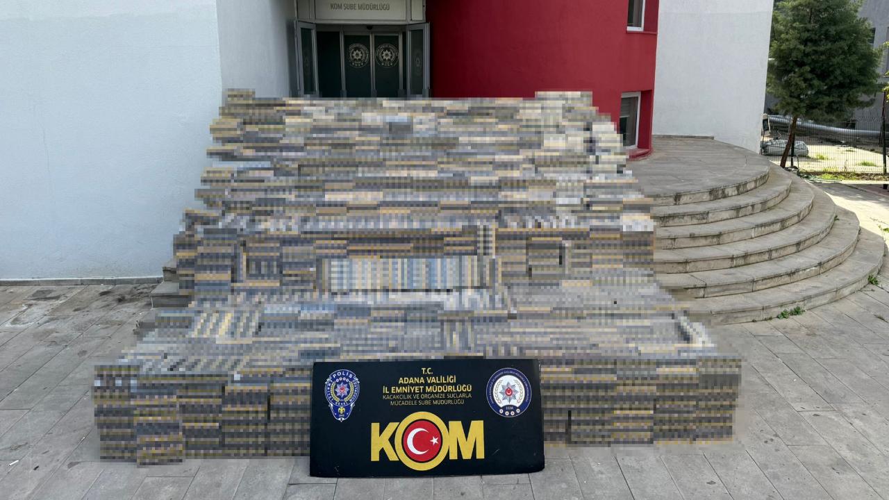 Dev Kaçakçılık Operasyonu:13,5 Milyon TL Değerinde Sigara Ele Geçirildi
