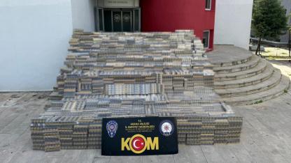 Dev Kaçakçılık Operasyonu:13,5 Milyon TL Değerinde Sigara Ele Geçirildi