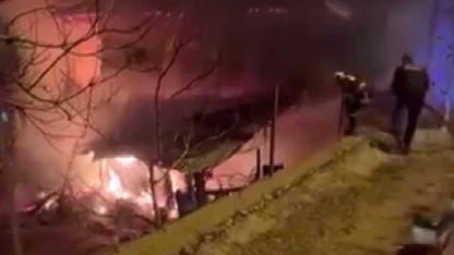 Ev ve Ahır Küle Döndü