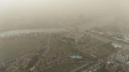 Gökyüzü Sarardı, Nefesler Daraldı:Adana Toz Altında!