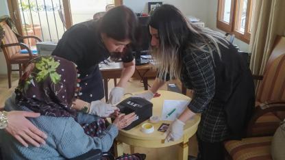 Huzurevi Sakinlerine "Yerinde" Kimlik Hizmeti