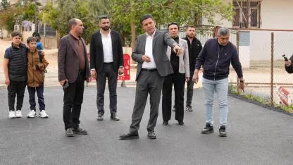 Kozan'da Asfaltlama Çalışması