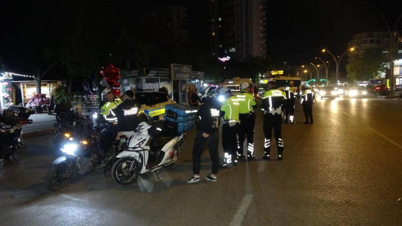 Motosiklet Sürücülerine Ceza Yağdı