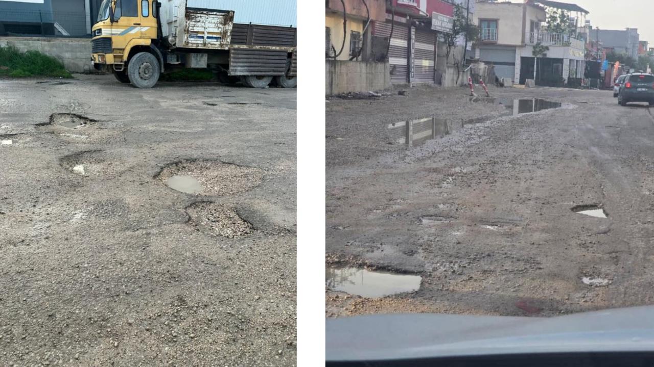 Okul Yolları Çamur ve Çukur İçinde