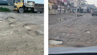 Okul Yolları Çamur ve Çukur İçinde