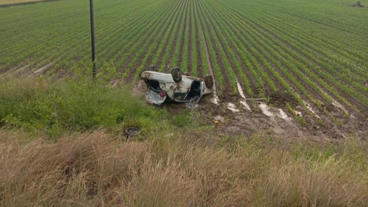 Otomobil Takla Attı:4 Yaralı