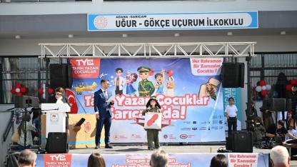 Sarıçam'da ''Tarih Yazan Çocuklar'' Coşkusu