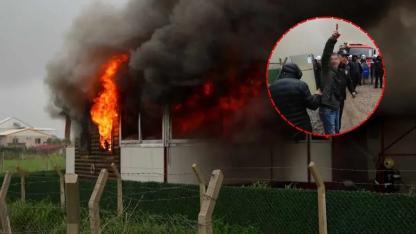 Sarıçam’da Yıkım Krizi:Kaçak Yapı Sahibi Evini Yakarak Direndi