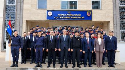 Vali Yavuz'dan Kozan İlçe Jandarma Komutanlığı İle İlçe Emniyet Müdürlüğüne Ziyaret