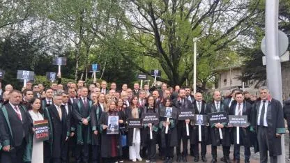 81 İlin Baro Başkanlarından ''Avukata Yönelik Şiddet'' Protestosu
