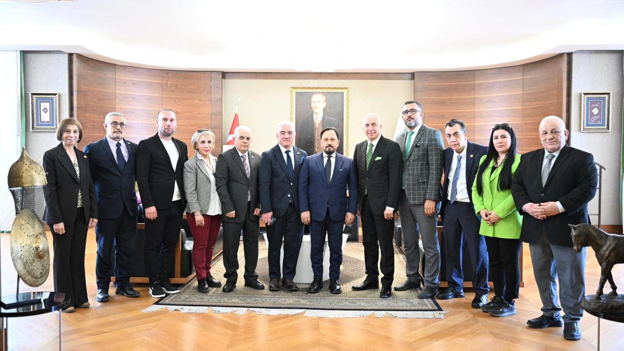 ÇGC Yönetiminden Başkan Uludağ'a Ziyaret