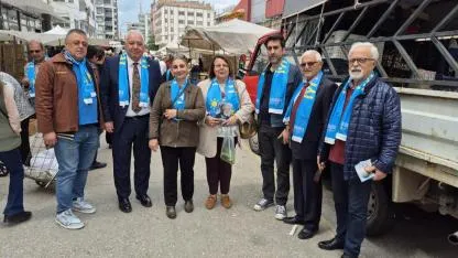 İYİ Parti Seyhan İlçe Teşkilatı Sahada