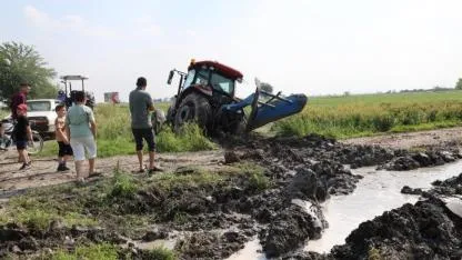 Tarım Arazileri Sular Altında Kaldı