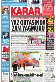 KARAR Gazete Manşeti