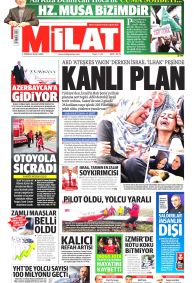 MİLAT Gazete Manşeti