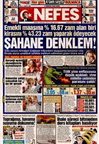 NEFES Gazete Manşeti