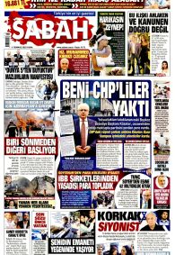 SABAH Gazete Manşeti