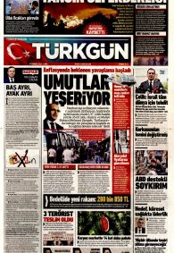 TÜRKGÜN Gazete Manşeti