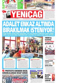 YENİÇAĞ Gazete Manşeti