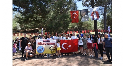  Atatürk'ün izinde doğa yürüyüşü